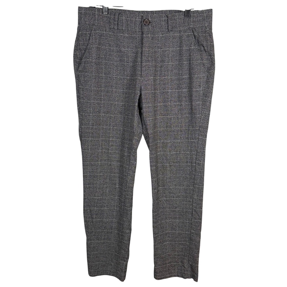 I LOVE UGLY Men's Kobe Slim Pants, Straight-leg Tall Fit, Cropped Length, Size M